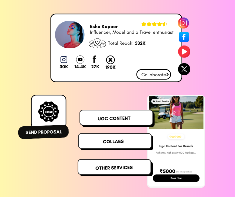 Landing page feature